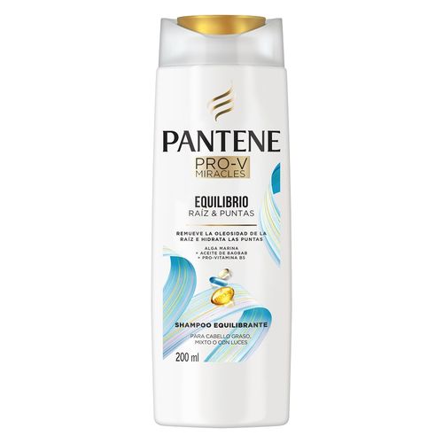 Shampoo Pantene Pro-V Miracles Equilibrio Raíz & Puntas 200 ml