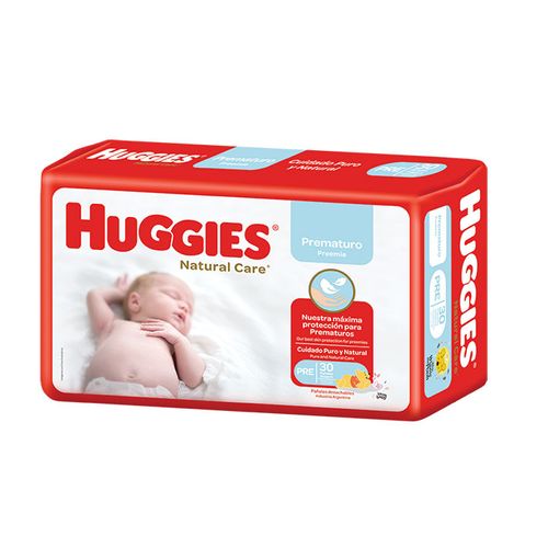 Pañales Huggies Supreme Care Maxi Prematuros x 30 unidades