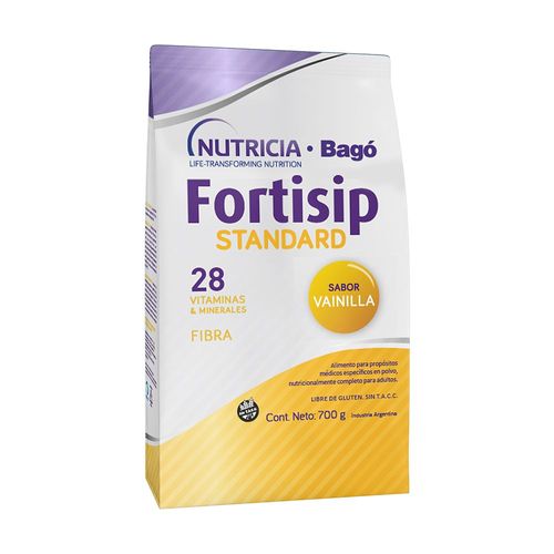 Suplemento Nutricional Fortisip Standard sabor Vainilla Pouch x 700 g