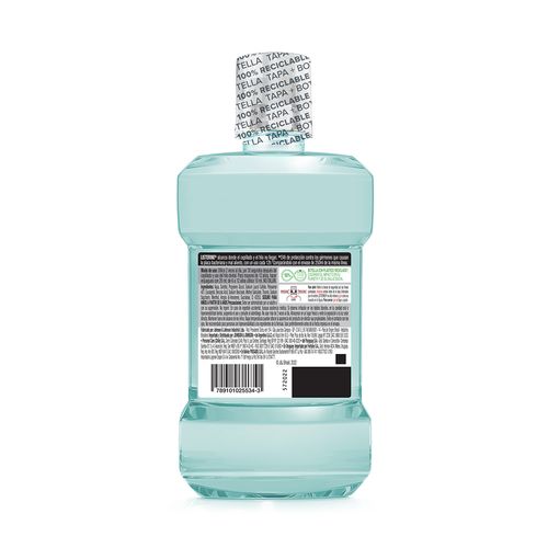 Enjuague Bucal Listerine Cool Mint Frescura Suave Sin Alcohol x 500 ml