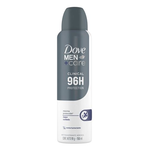 Desodorante Antitranspirante Dove Men Care Clinical 96 H en Aerosol x 110 ml