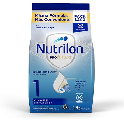 Leche Infantil en Polvo Nutrilon 1 Pouch x 1,2 kg