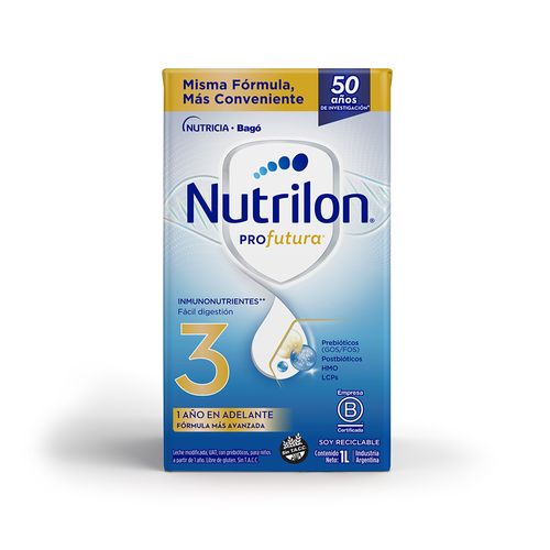 Leche Infantil Nutrilon Profutura 3 12+ Meses x 1 l