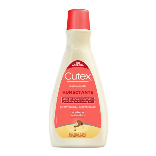 Quitaesmalte Cutex Humectante x 200 ml