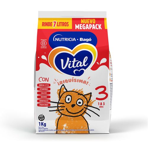 Leche Infantil Vital 3 en Polvo x 1 kg