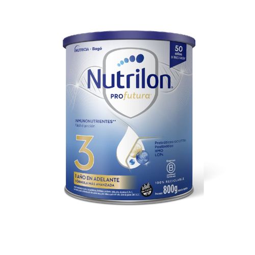 Leche Infantil Polvo Nutrilon Profutura 3 1+ Año x 800 g