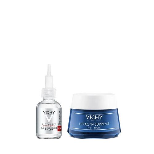 Sérum Facial Antiedad Vichy Liftactiv Supreme H.A. Epidermic Filler + Crema Facial x 50 ml