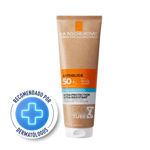 Protector Solar La Roche Posay Anthelios Ultra Protección Leche Hidratante Cuerpo Spf50+ x 250 ml