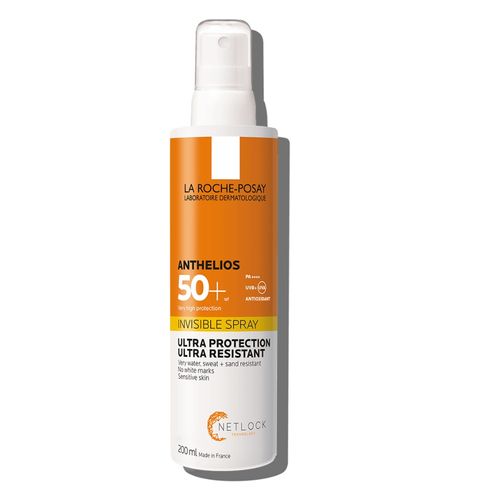 Protector Solar La Roche Posay Anthelios Invisible en Spray FPS 50+ x 200 ml