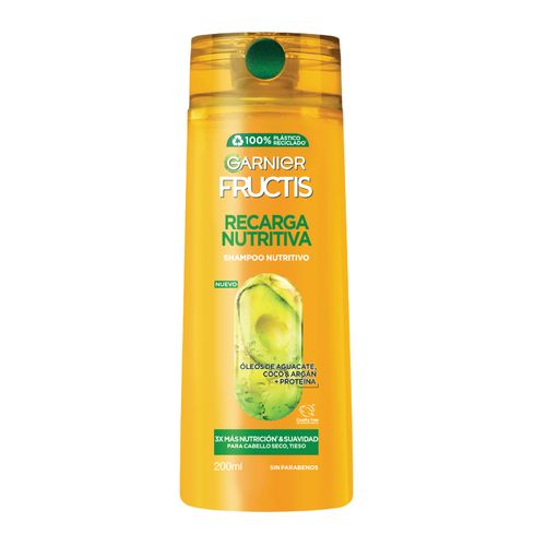 Shampoo Garnier Fructis Recarga Nutritiva x 200 ml