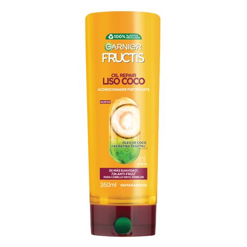 Acondicionador Garnier Fructis Oil Repair Liso Coco x 350 ml