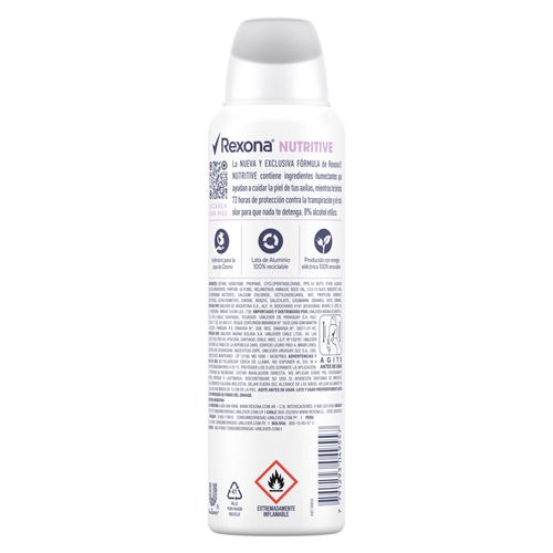 Desodorante Rexona Antitranspirante Nutritive x 150 ml