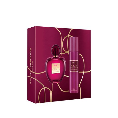 Set Temptation Antonio Banderas EDT x 80 ml +Desodorante x 150 ml