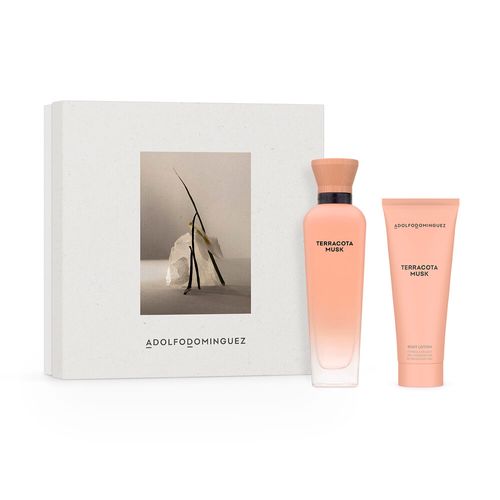 Set Adolfo Dominguez Terracota EDP x 120 ml + Body Lotion x 75 ml