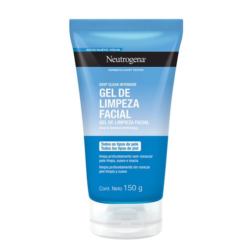 Gel de Limpieza Neutrogena Deep Clean Todo tipo de Pieles x 150 g