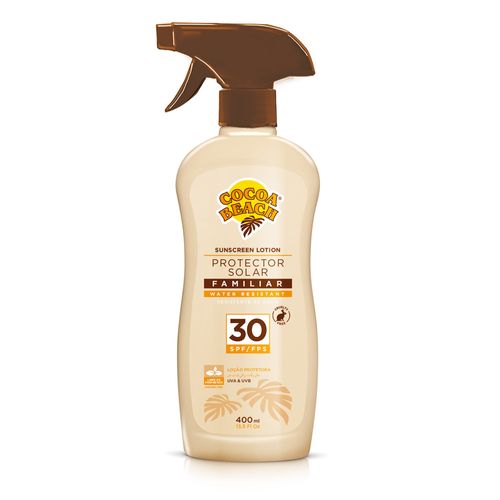 Protector Solar Cocoa Beach Familiar Fps30 x 400 ml