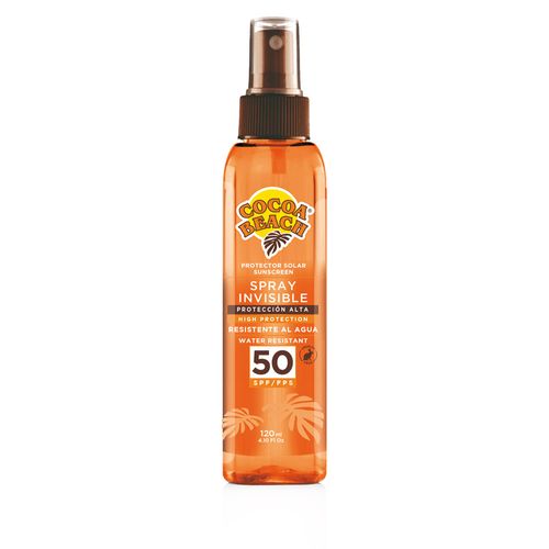 Spray Bloqueador Cocoa Beach Invisible Fps50 x 120 ml