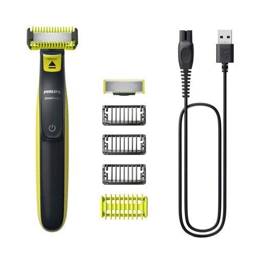 Afeitadora Philips One Blade Inalambrica Face & Body QP2824/10