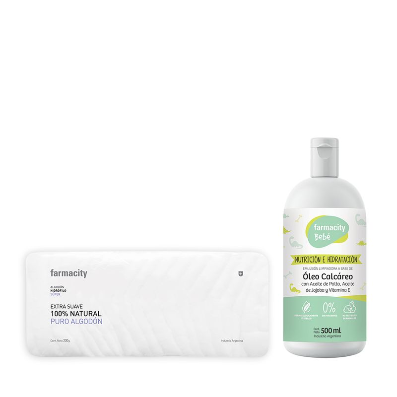 oleo-calcareo-farmacity-bebe-nutricion-e-hidratacion-aceite-de-palta-x-500-ml-algodon-farmacity-super-x-200-g