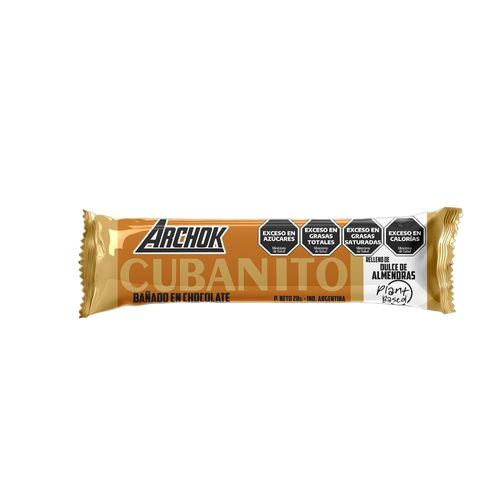 Cubanito Archok Bañado en Chocolate x 28 g