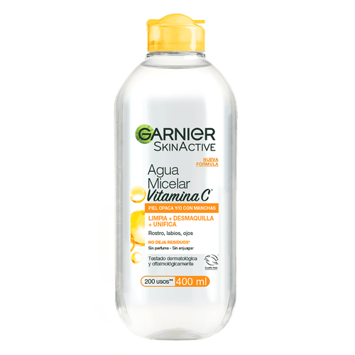 Agua Micelar Garnier Vitamina C x 400 ml
