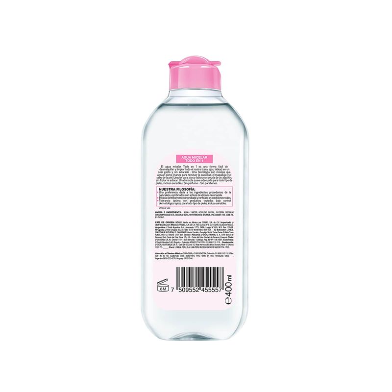 Parfumerie - PURE ACTIVE AGUA MICELAR 400 ML