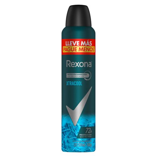 Desodorante Antitranspirante Rexona Men Xtracool x 250 ml