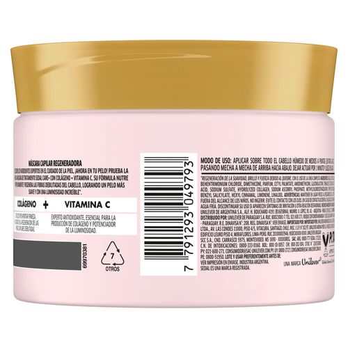 Crema de Tratamiento Sedal Colágeno y Vitamina C x 300 g