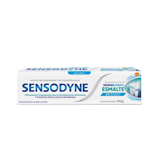 Pasta Dental Sensodyne Sensibilidad y Esmalte x 100 g