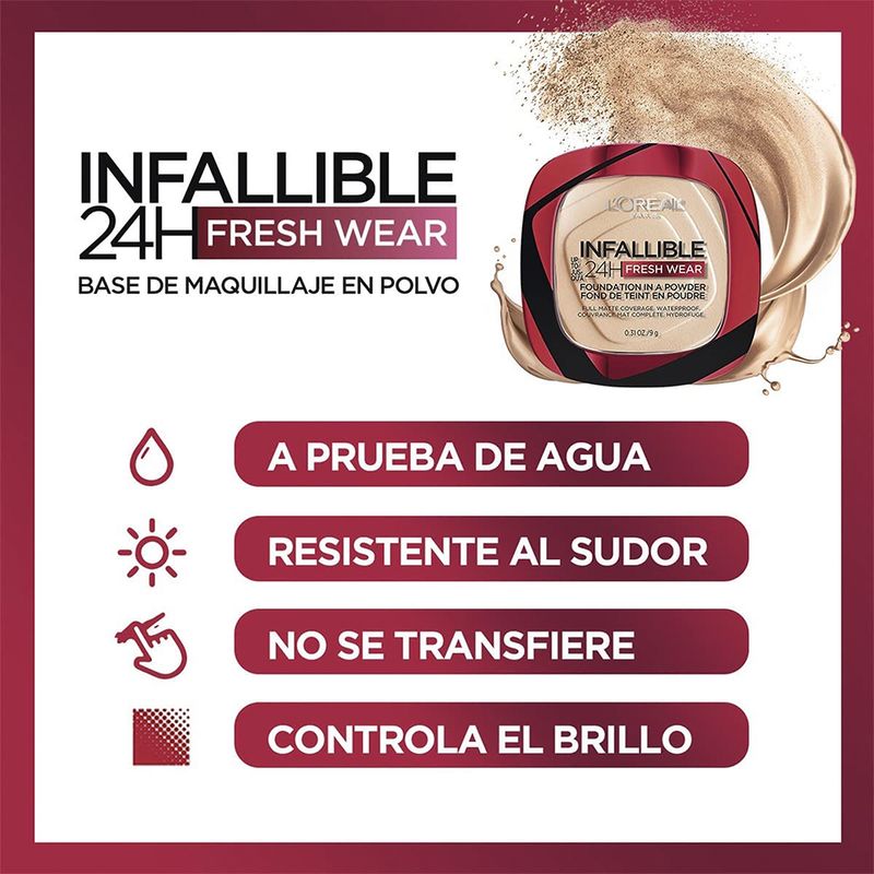 baseenpolvocompactolorealparisinfailliblefreshwearx9g