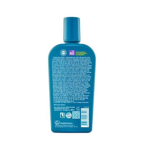 Protector Solar Emulsión Dermaglós FPS 40 x 250 ml