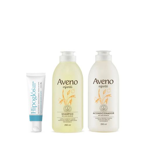 Infantil Aveno Crema + Shampoo + Acondicionador