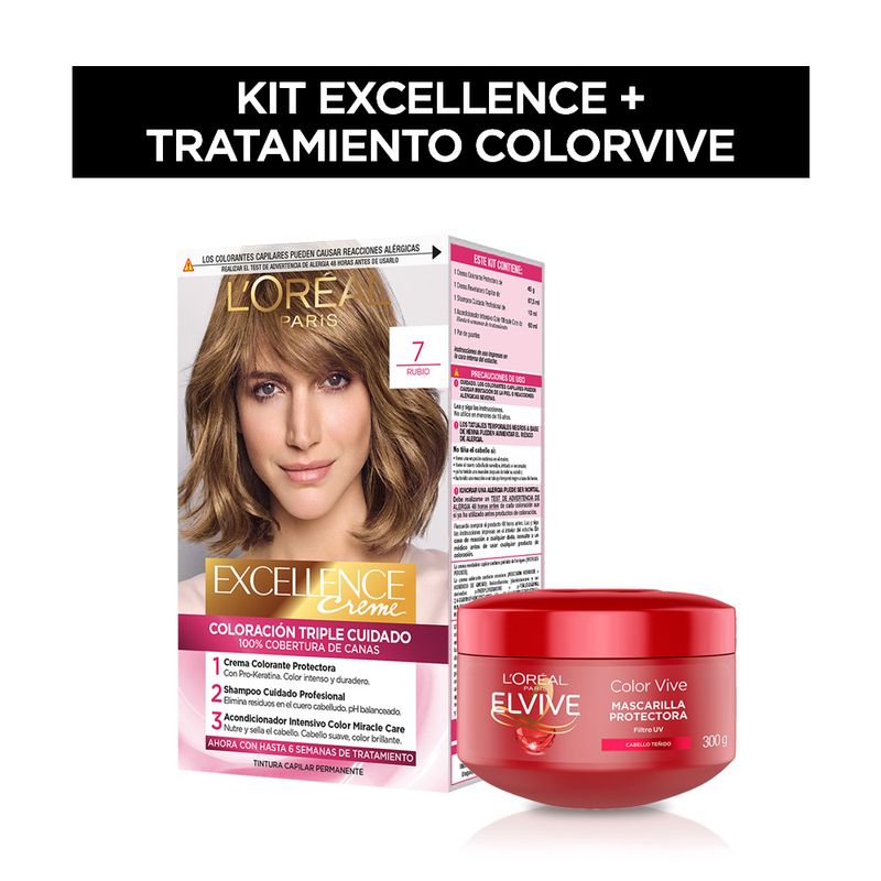 combo-excellence-tono-7-rubio-elvive-colorvive-crema-tratamiento-300-ml