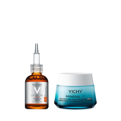 Combo Liftactiv Vitamina C + Crema Minéral 89 Rich