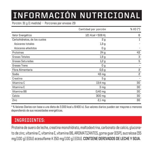 Suplemento Dietario Ena Whey X Pro Vainilla x 907 gr