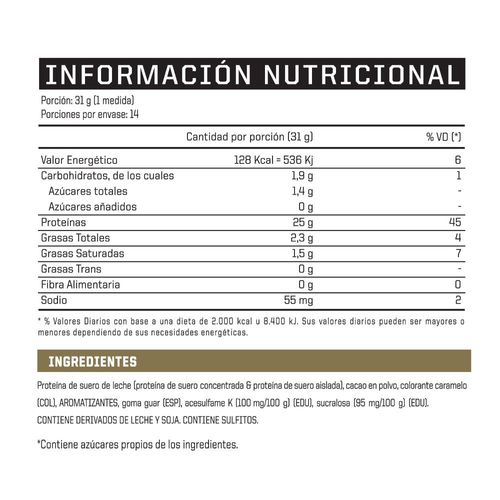 Suplemento Deportivo Ena Whey Protein True Made Cookies and Cream x 453 g