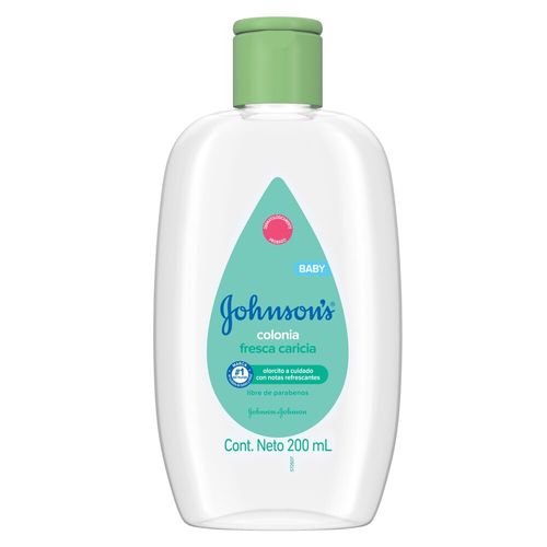 Colonia para Bebé Johnson's Baby Fresca Caricia Suave x 200 ml