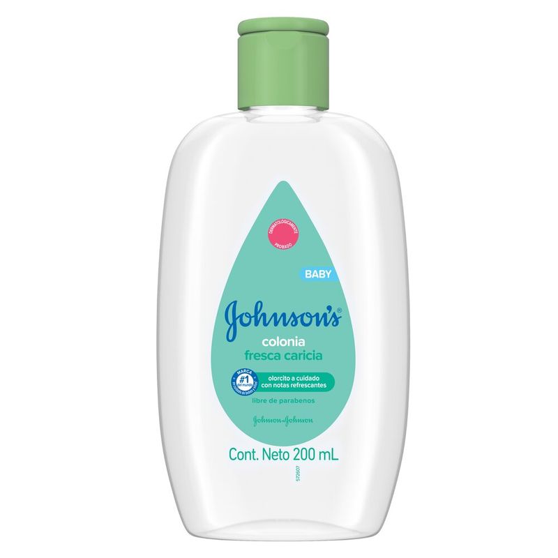 Colonia para Bebé Johnson's Baby Fresca Caricia Suave x 200 ml - Farmacity