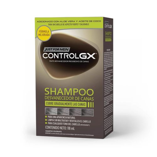 Shampoo Tonalizador Just For Men Control Gx Cabello x 150 ml