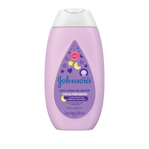 Crema Johnson Baby Antes de Dormir x 200 ml