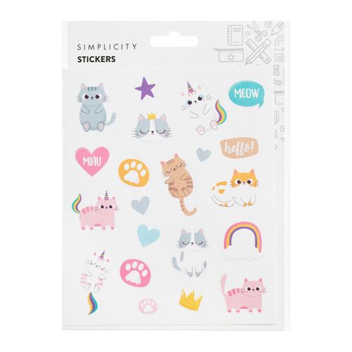 Stickers de Gatos Simplicity