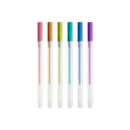 Set Lapiceras de Gel Simplicity Colores Pastel x 6 u