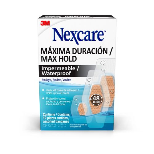 Apósitos Nexcare Máxima Duración x 12 un