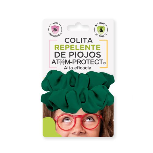 Colitas Atom Protect Repelente de Piojos Verde x 2 un