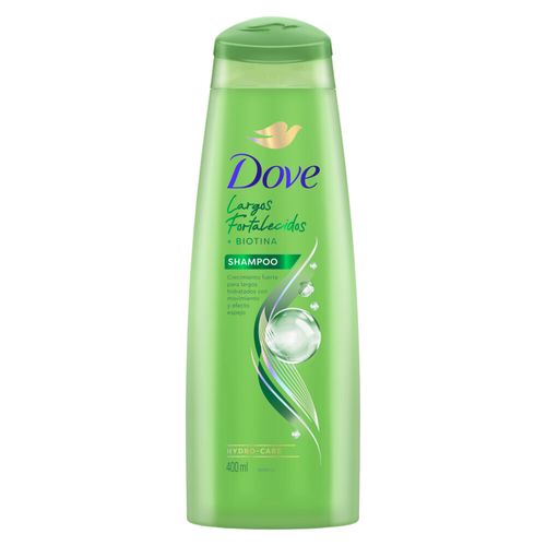 Shampoo Dove Largos Fortalecidos x 400 ml