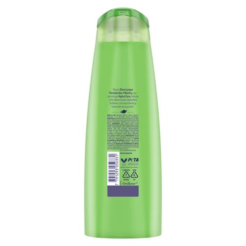 Shampoo Dove Largos Fortalecidos x 400 ml