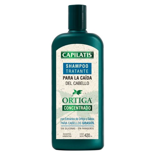 Shampoo Capilatis Ortiga Concentrado Graso x 420 ml