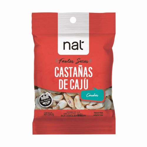 Castañas de Cajú Nat x 50 gr