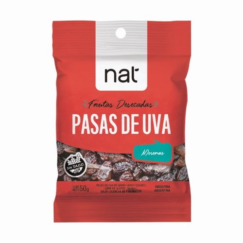 Pasas de Uva Morenas Nat x 50 gr