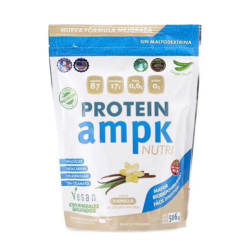 Suplemento Dietario Ampk Vegan Protein Vainilla x 506 g
